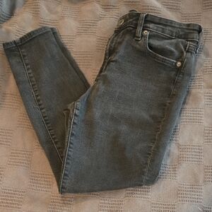 GAP Women's Dark Gray Skinny Jeans